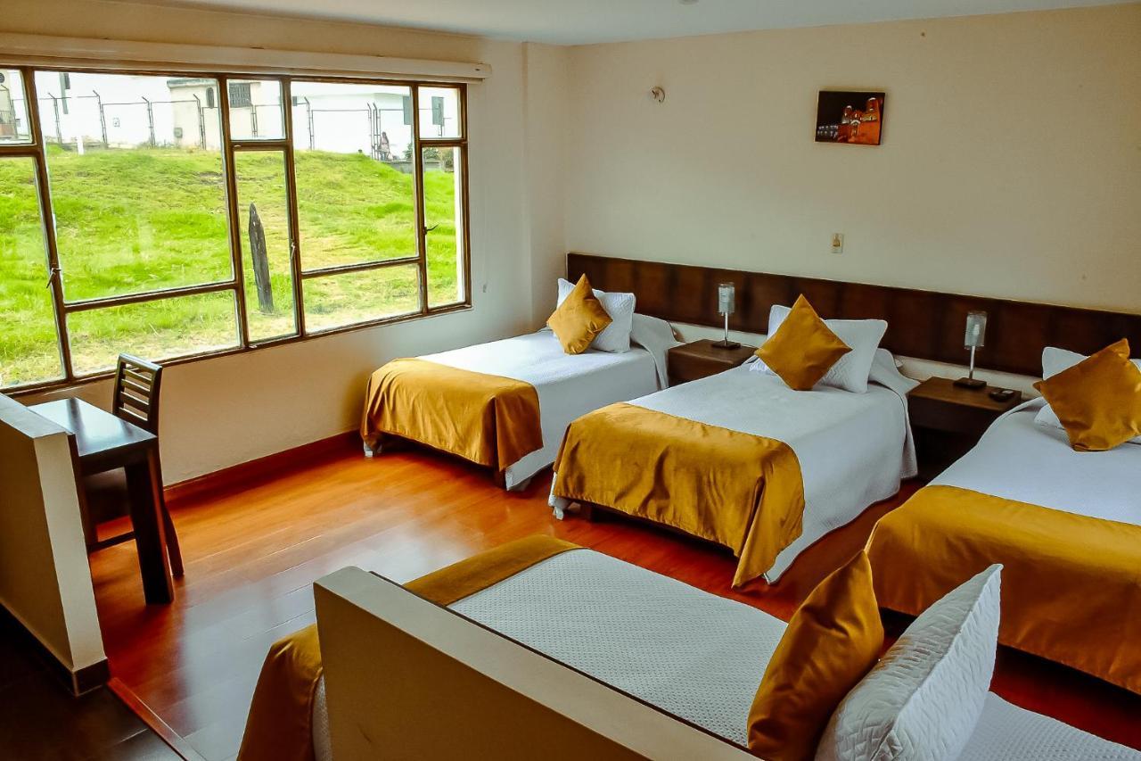 Hotel Villa Vianney Paipa Kültér fotó