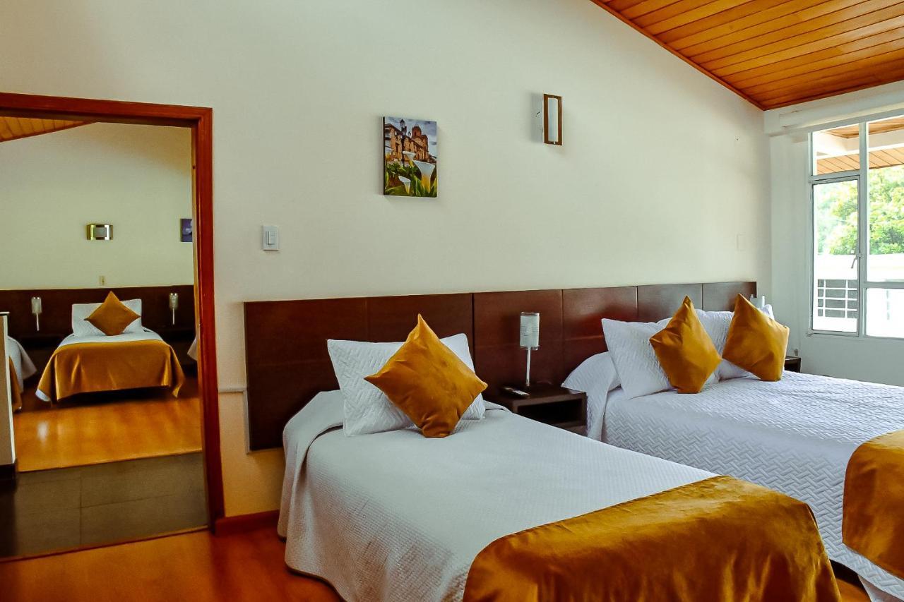 Hotel Villa Vianney Paipa Kültér fotó